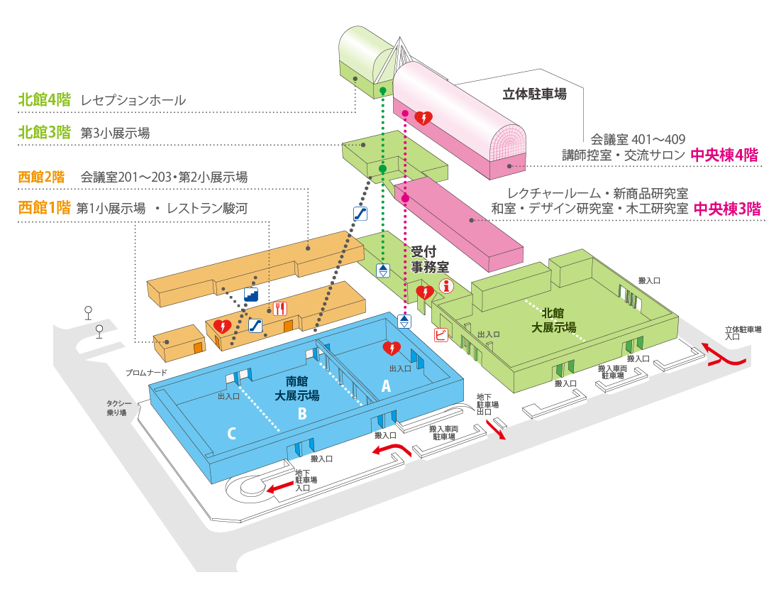 施設立体図