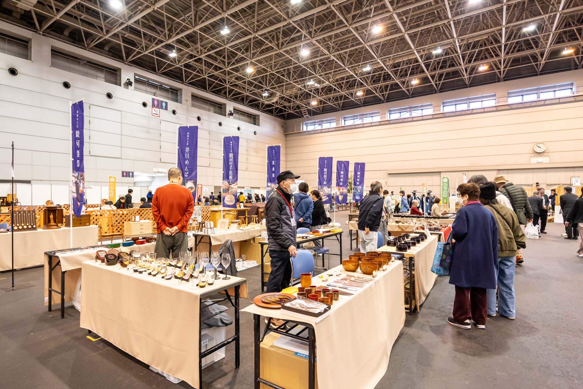 地場・観光ゾーン（静岡伝統工芸展）